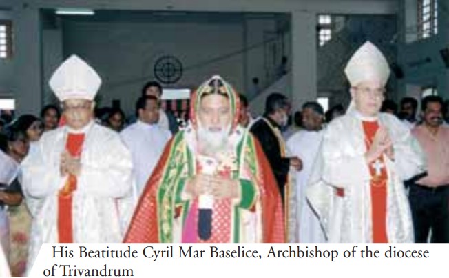 Another photograph of Archbishop Cyril Mar Baselice